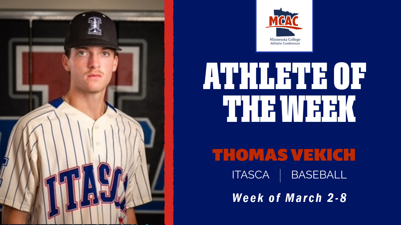 MCAC Baseball Athletes of the Week: Week of March 2-8