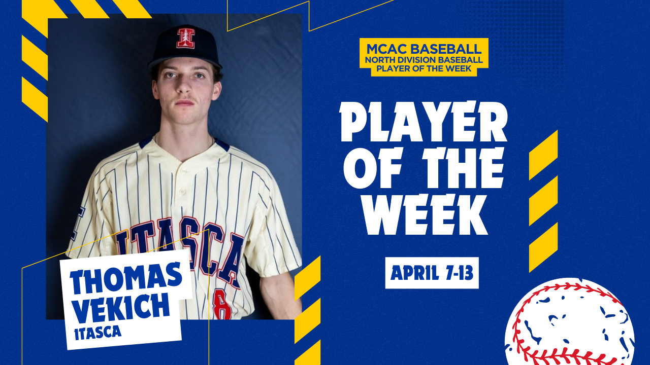 MCAC Baseball Athletes of the Week: Week of April 7-13